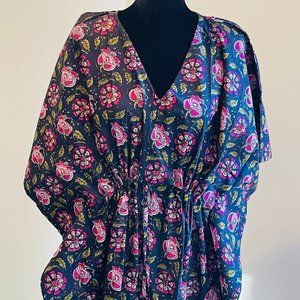 BRAND NEW Kimono Cotton Caftan Maxi Dress Women Dress